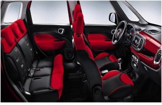 Fiat 500 interior