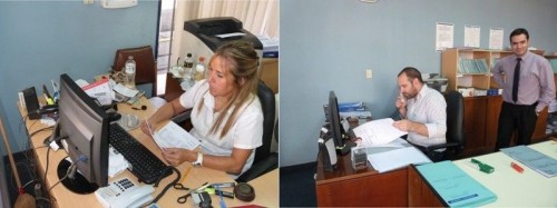 Agencia Concordia de RUS - Entrevista a Oscar Nottoff - Encargado de Agencia Concordia 11-11-2013 foto 3