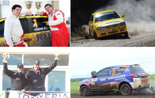 Jose Etchepare - Emanuel Blanc - Campeon y subcampeon Rally Entrerriano 2014