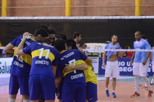 Boca RUS vencio a Bolivar 18-01-2015 foto 1