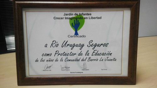 Reconocimiento a RUS - Cooperativa La Juanita - enero 2015