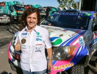 alicia reina piloto dakar 2015