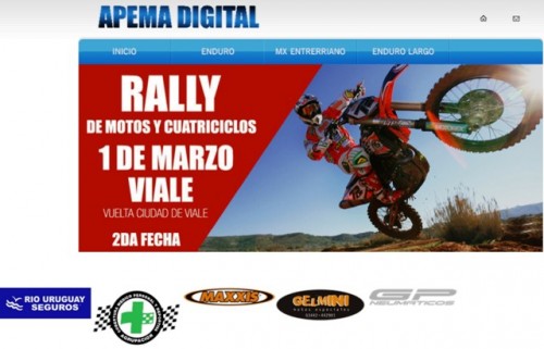 Rally de Motos y Cuatricilos - Entre Rios - marzo 2015