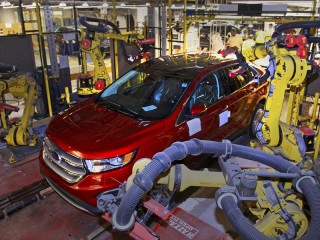 Ford Edge en fabricacion