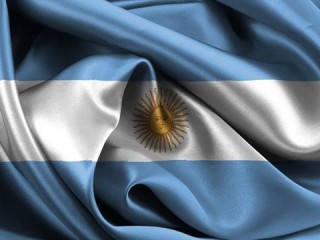 bandera argentina recortada