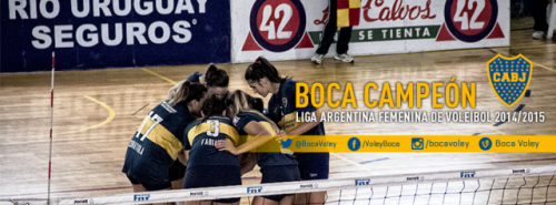 Boca RUS - Chicas Campeonas