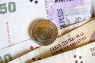 pesos y monedas argentinas