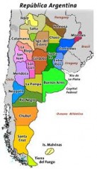 Argentina mapa politico