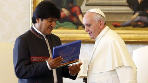 Evo Morales - Papa Francisco