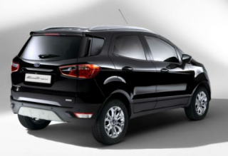 Ford Ecosport sin rueda posterior