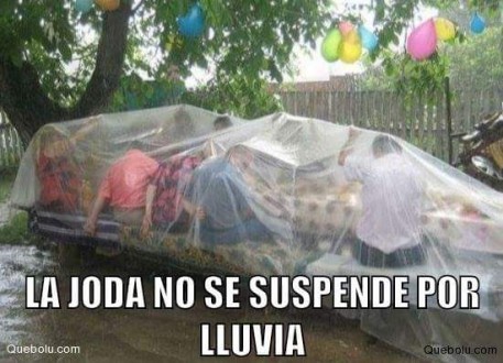 Humor - No se suspende por lluvia