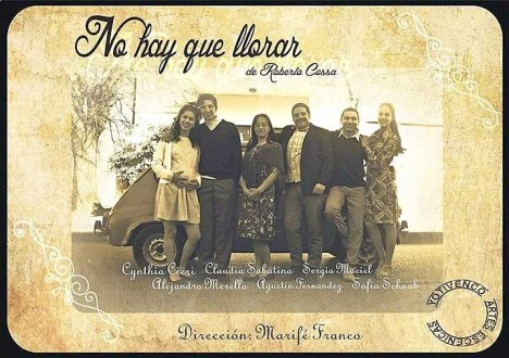 NO HAY QUE LLORAR - flyer 2