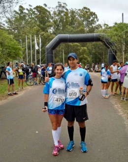 Guille Heis - Ana Acevedo - Maraton Binacional - 2015 - foto 1