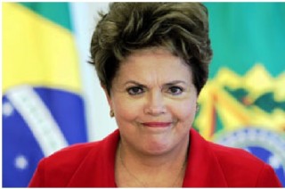 dilma con cara de desagrado