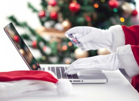 Compras de navidad por Internet
