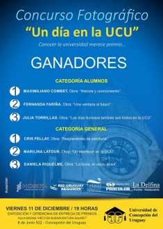 Concurso de Fotografia UCU - Ganadores 2015