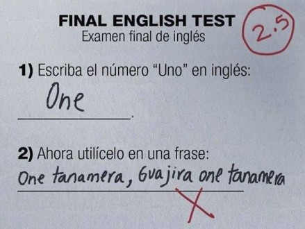 Humor - Examen - de - Ingles