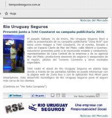 RUS en Tiempo de Seguros 22-1-16