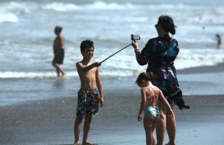 SElfie en la playa 1