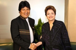 dilma y evo