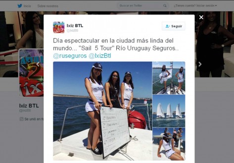 RUS junto al Sail 5 Tour Rio Uruguay Seguros