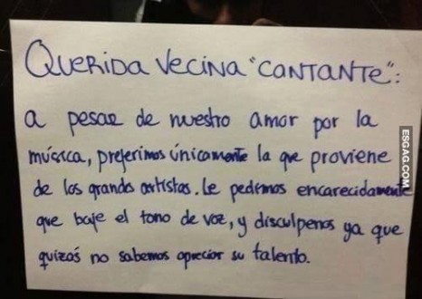 Humor - Consejo de vecino