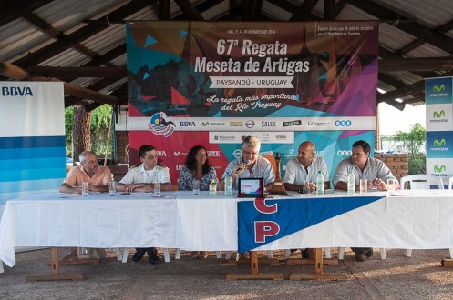 Regata Meseta de Artigas - Lanzamiento