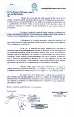 RSE agradecimiento de la Universidad Popular abr 2016