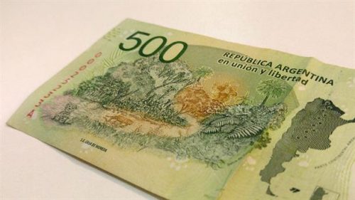 Billete de 500 -