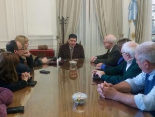 Edgardo Form fue recibido por el gobernador de La Rioja jul 2016