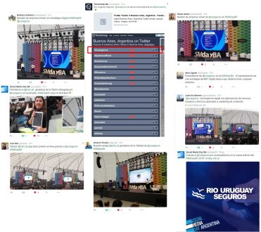 Reacciones en Twitter sobre RUS en el Social Media Day Buenos Aires 2016