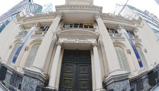 Banco Central Argentino edificio desde el frente