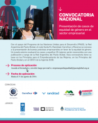 convocatoria nacional igualdad de genero ago 2016