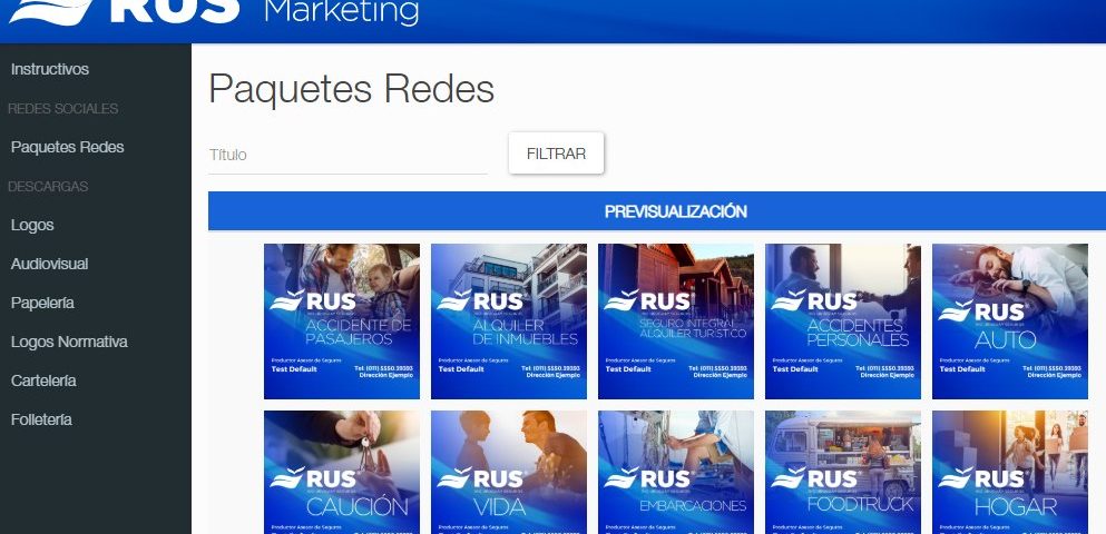 Portal de Marketing RUS